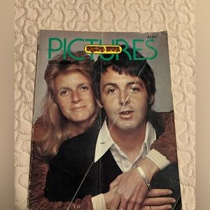 Rolling Stone Picture 1975 Annual Photo Rock Magazine Paul Michael Jimmy David